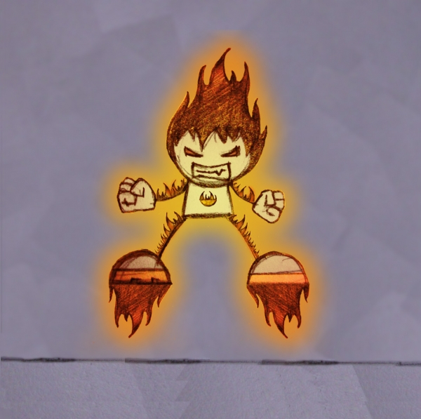 Creation of Of Fire: Step 7